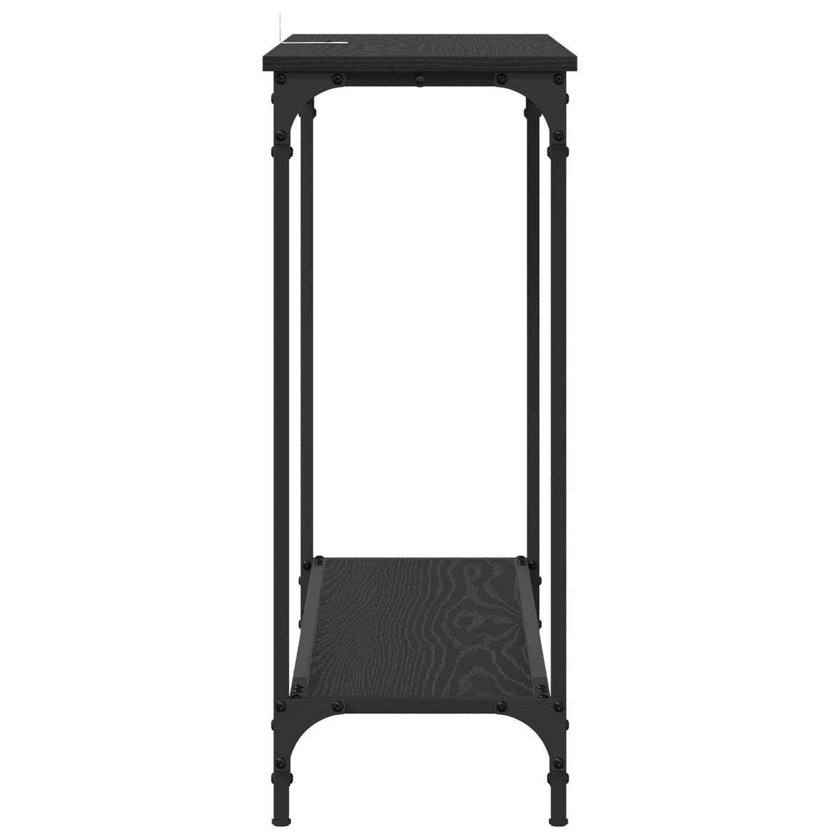 Konsolbord Sort eg 101 x 30.5 x 75 cm Konstrueret træ