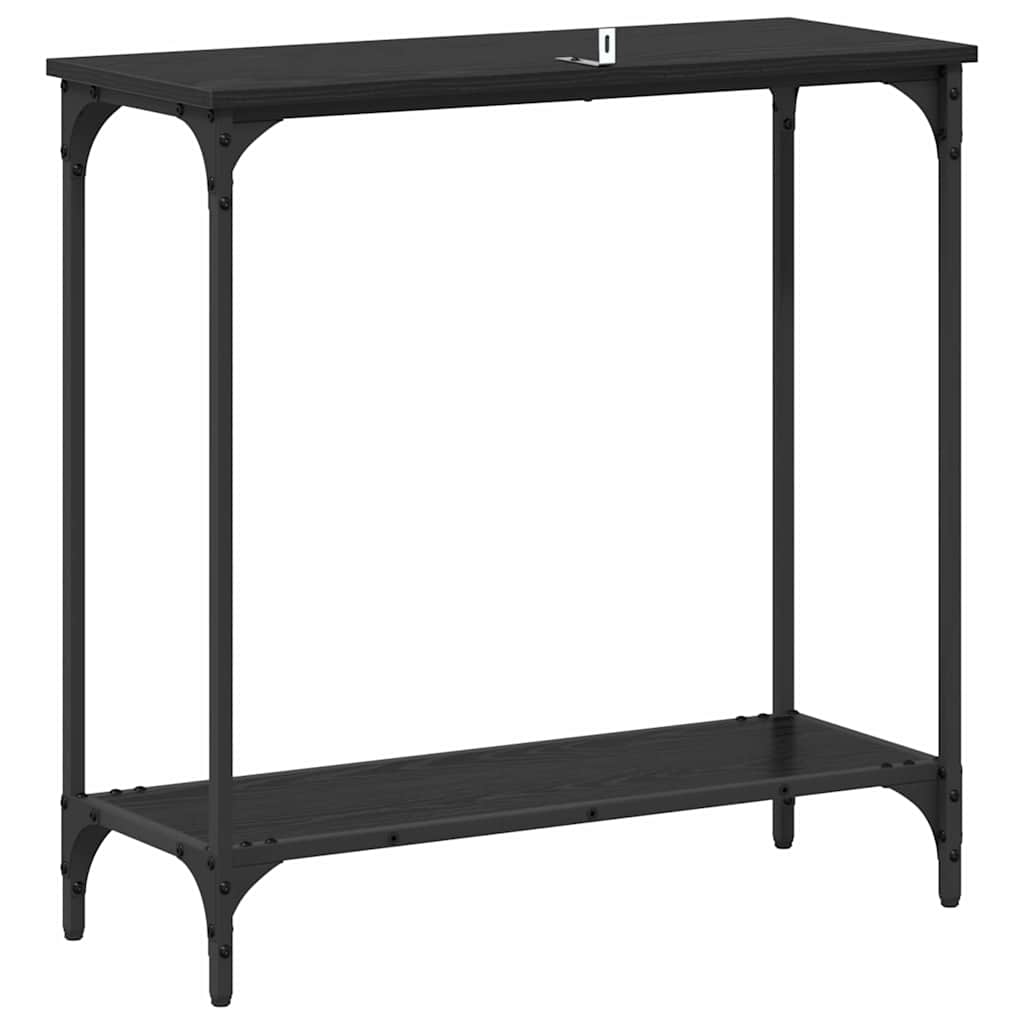 Konsolbord Sort eg 75 x 30.5 x 75 cm Konstrueret træ