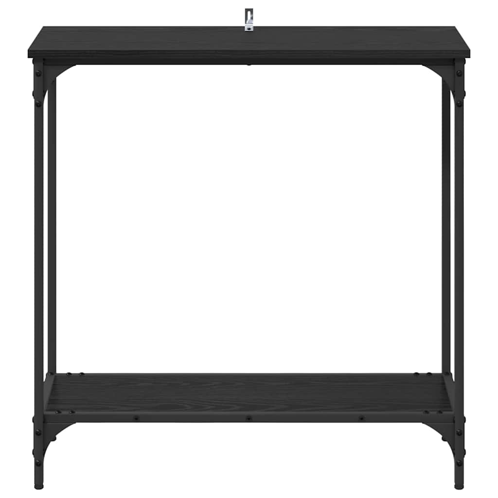 Konsolbord Sort eg 75 x 30.5 x 75 cm Konstrueret træ
