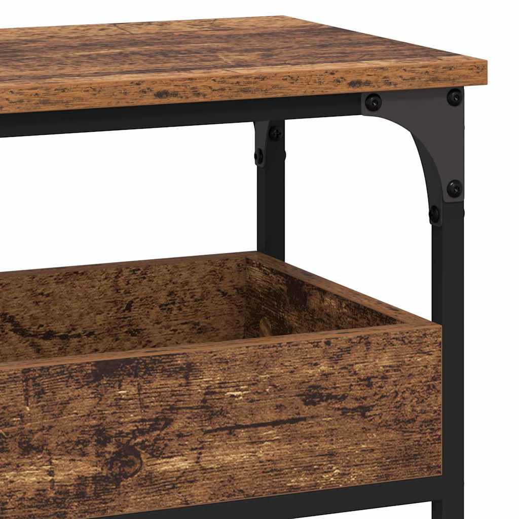 Konsolbord Gammelt træ 100 x 29 x 75 cm Konstrueret træ