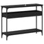 Konsolbord Sort eg 100 x 29 x 75 cm Konstrueret træ