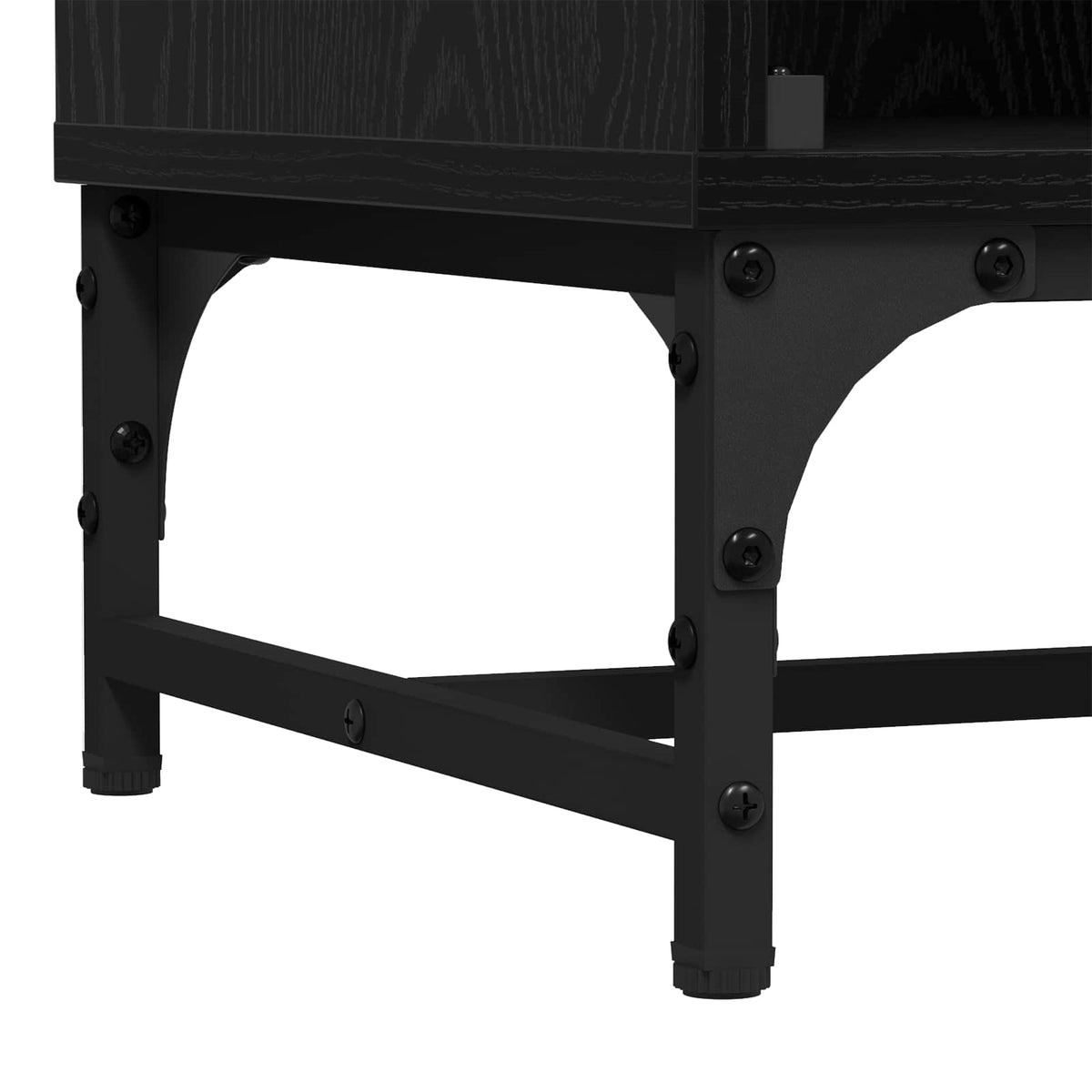Sideboard Sort eg 35 x 37 x 117 cm