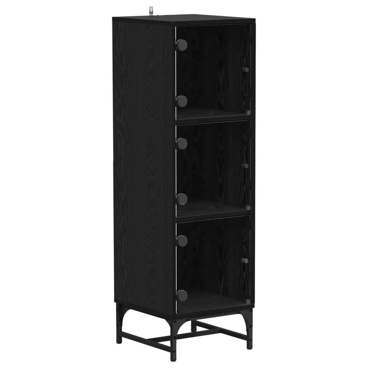 Sideboard Sort eg 35 x 37 x 117 cm