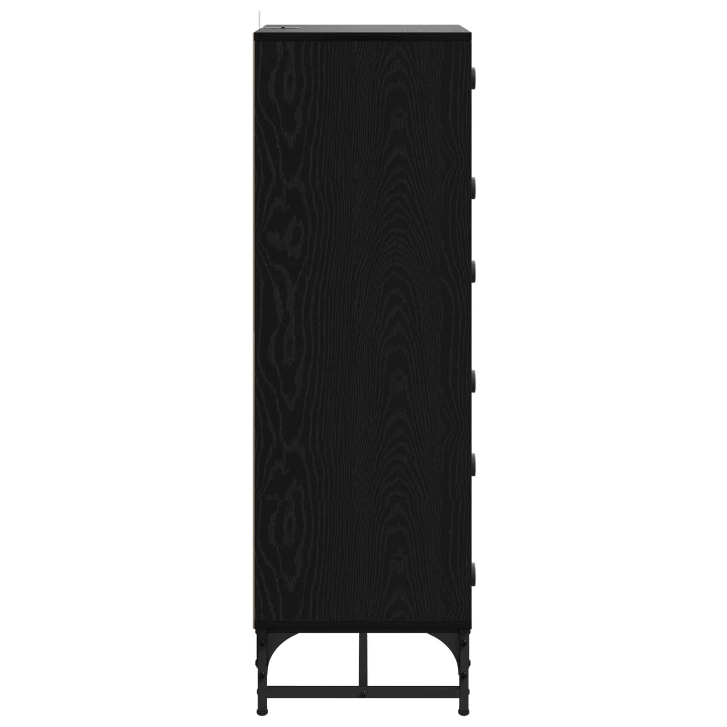 Sideboard Sort eg 35 x 37 x 117 cm