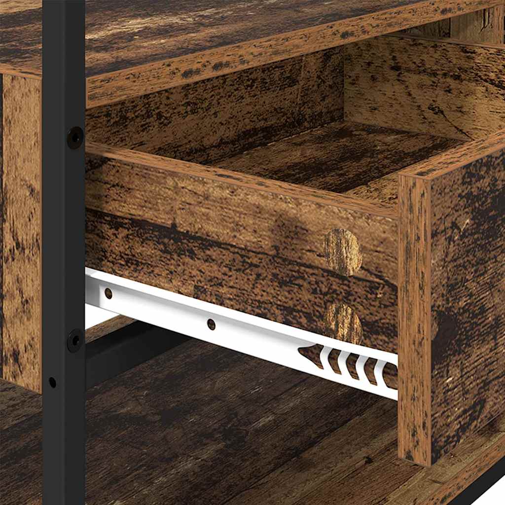 Garderobeskab Gammelt træ 89 x 39 x 184.5 cm Konstrueret træ