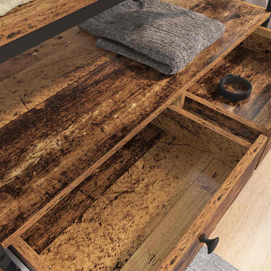 Garderobeskab Gammelt træ 89 x 39 x 184.5 cm Konstrueret træ