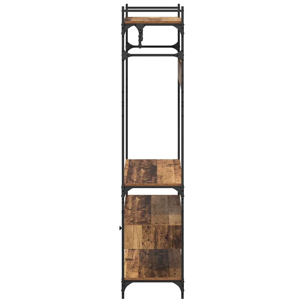 Garderobeskab Gammelt træ 89 x 39 x 184.5 cm Konstrueret træ