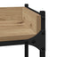 Vaskemaskinehylde med hylde Artisan Egetræ 67 x 25 x 163 cm