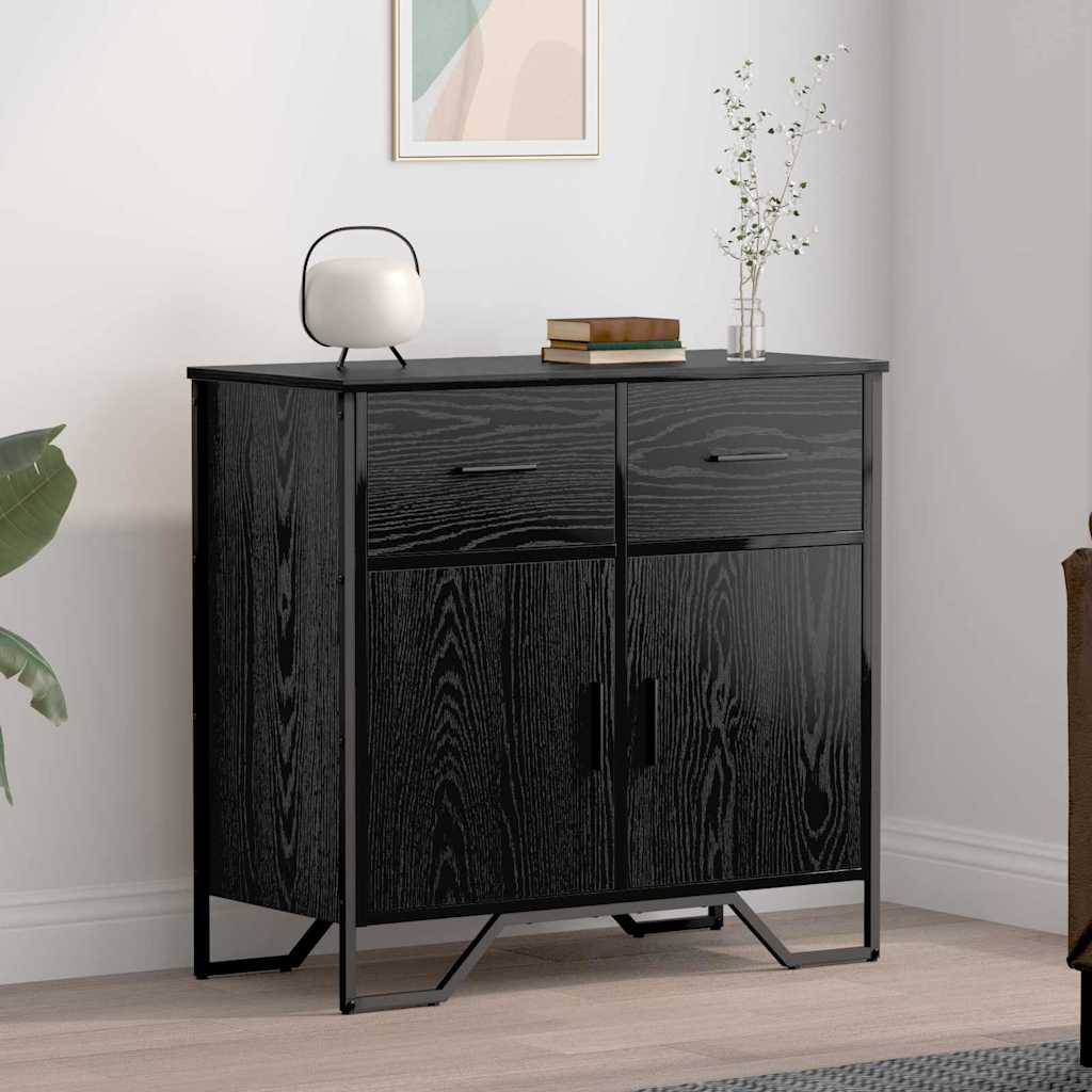 Sideboard Sort eg 79,5 x 35,5 x 74,5 cm