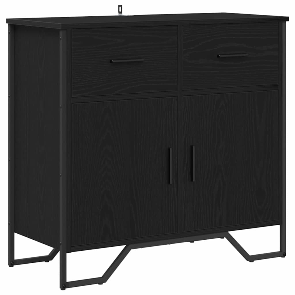 Sideboard Sort eg 79,5 x 35,5 x 74,5 cm