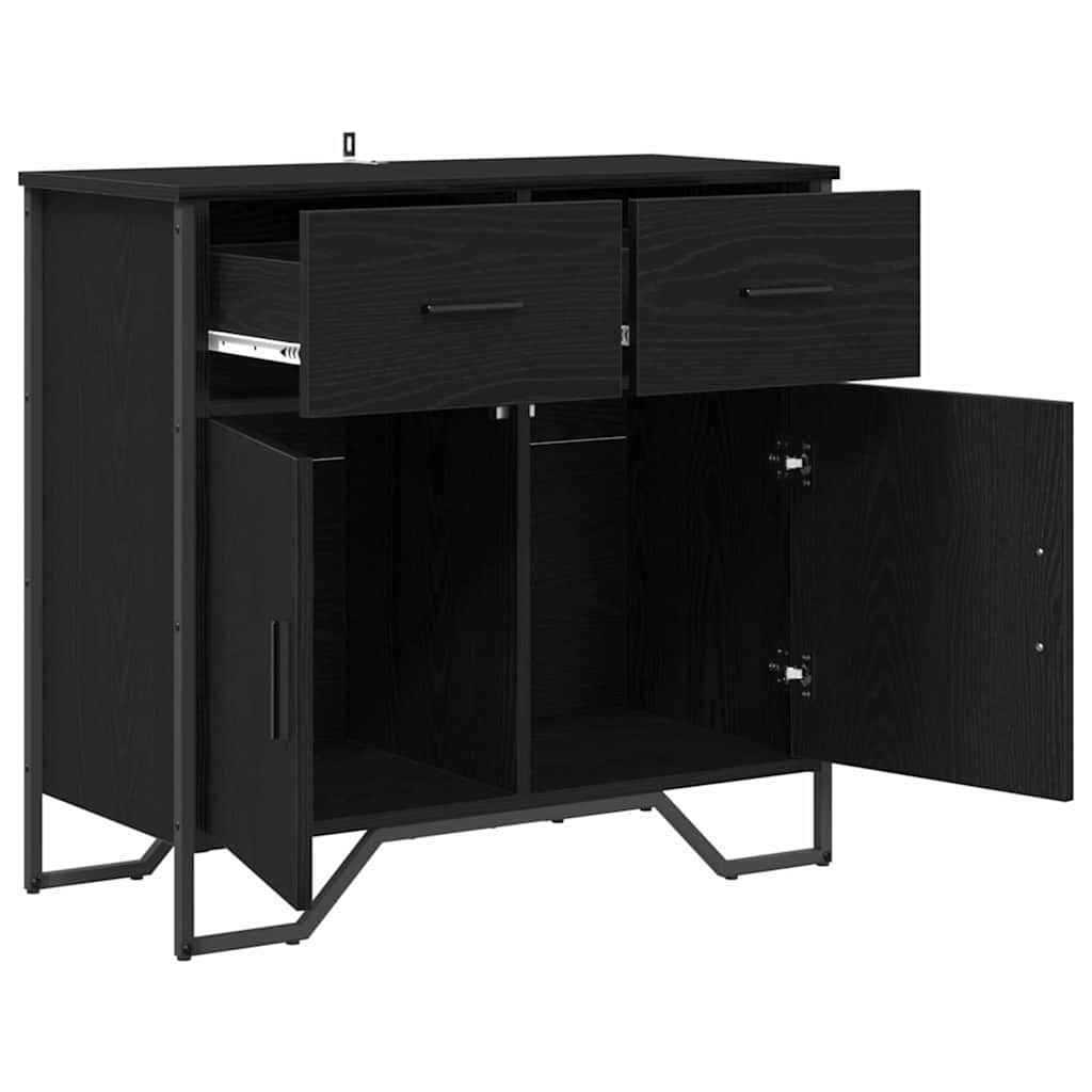 Sideboard Sort eg 79,5 x 35,5 x 74,5 cm