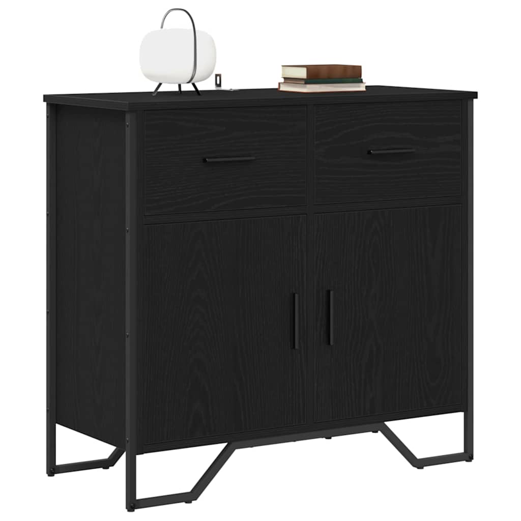 Sideboard Sort eg 79,5 x 35,5 x 74,5 cm