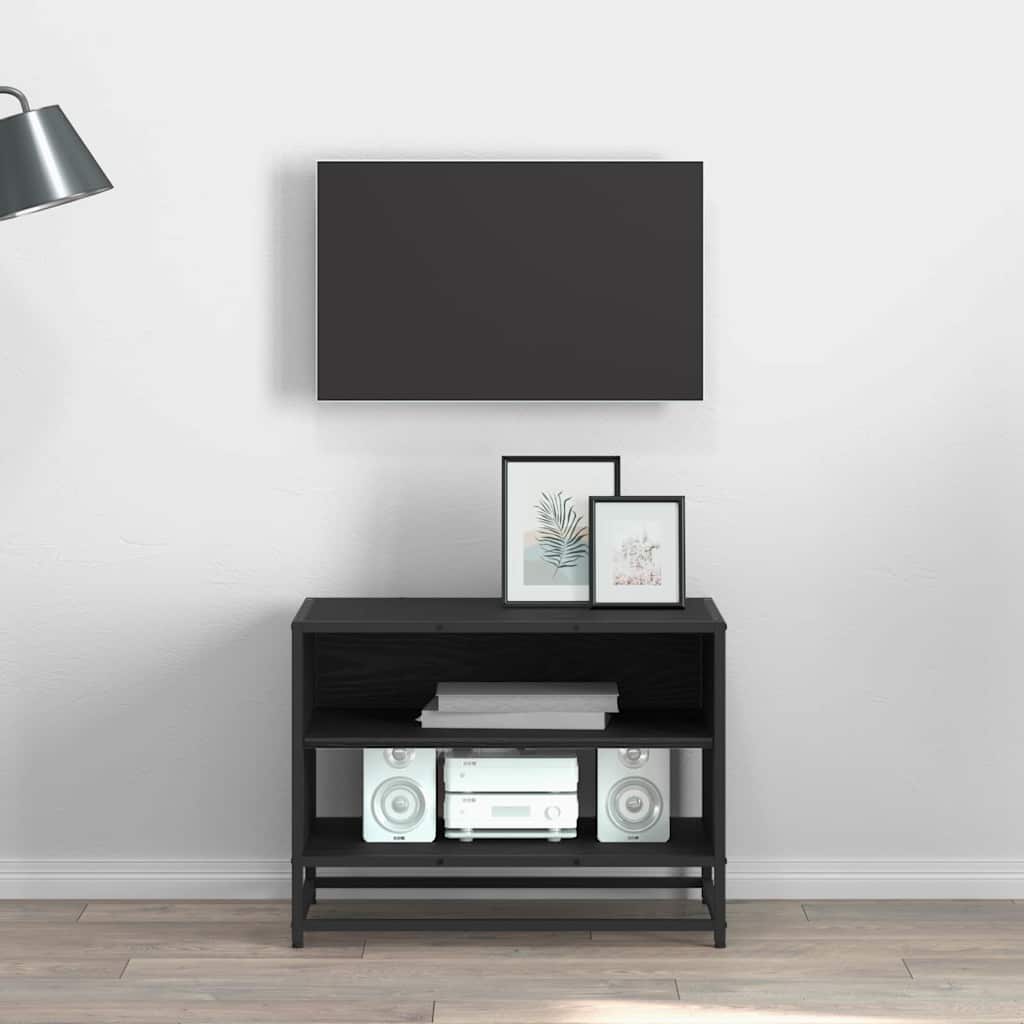 TV Enheder 61 x 40 x 46 cm Sort eg Konstrueret træ