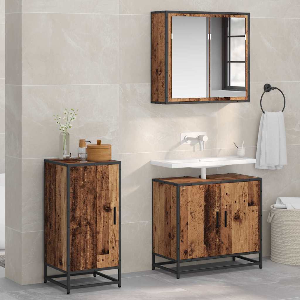 Sideboard Gammelt træ 35,5 x 35 x 76 cm
