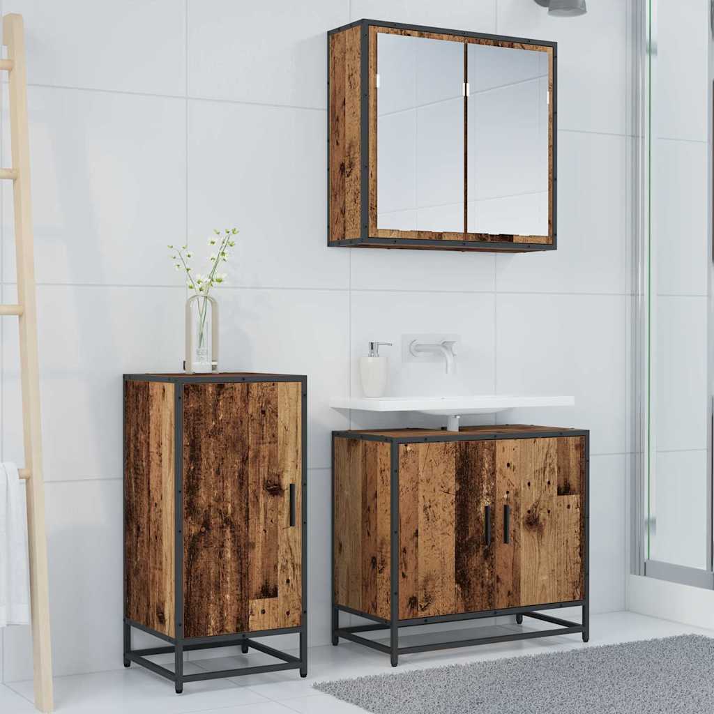 Sideboard Gammelt træ 35,5 x 35 x 76 cm