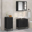 Sideboard Sort eg 35,5 x 35 x 76 cm