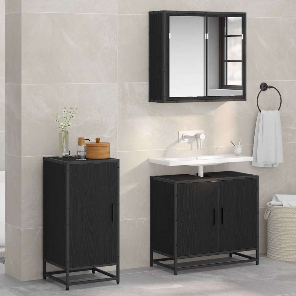 Sideboard Sort eg 35,5 x 35 x 76 cm