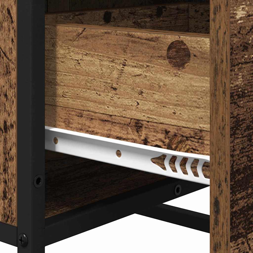 Sideboard Gammelt træ 35.5 x 35 x 76 cm