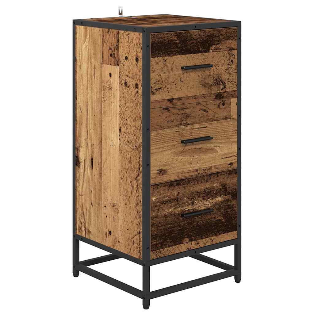 Sideboard Gammelt træ 35.5 x 35 x 76 cm