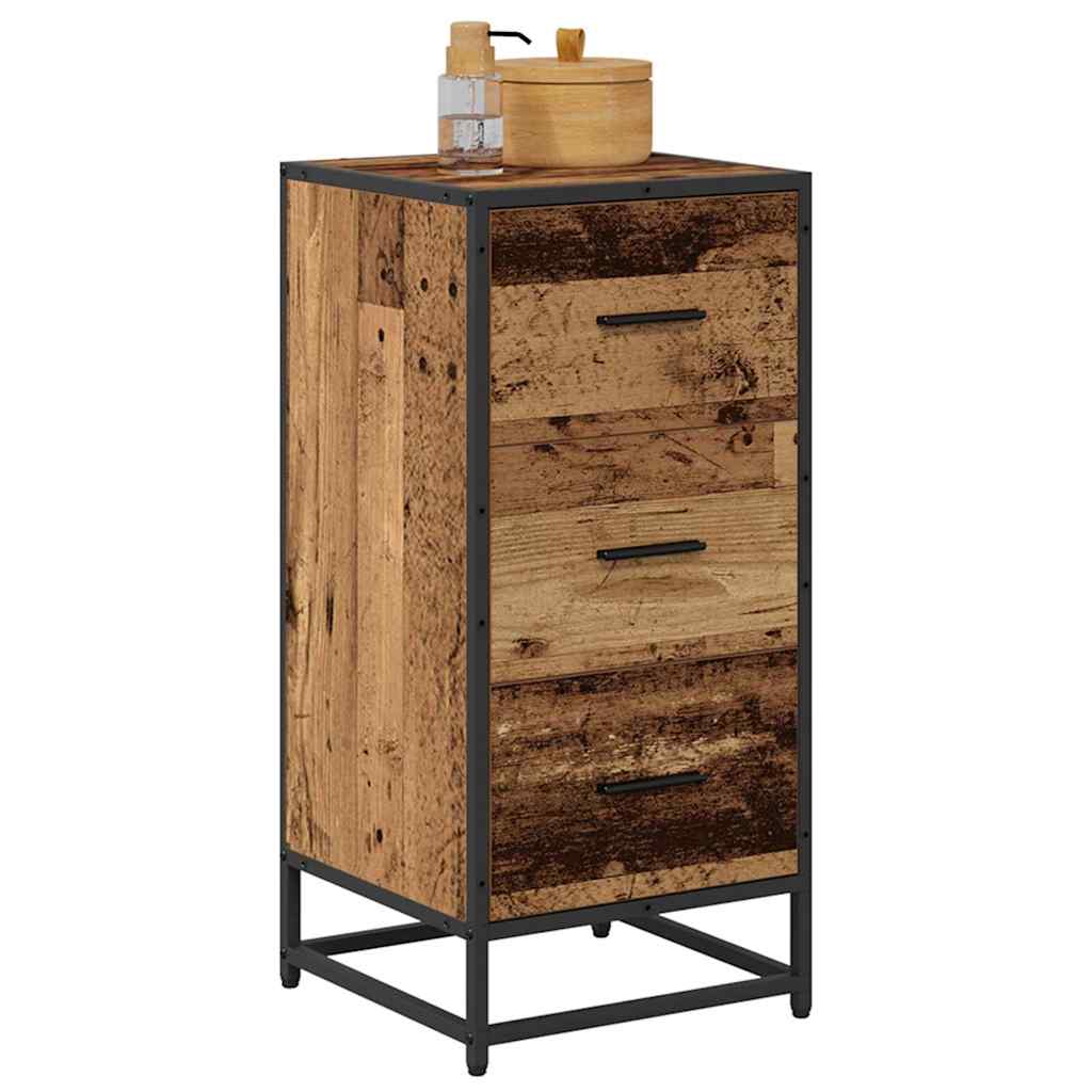 Sideboard Gammelt træ 35.5 x 35 x 76 cm