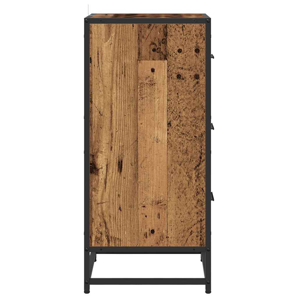 Sideboard Gammelt træ 35.5 x 35 x 76 cm
