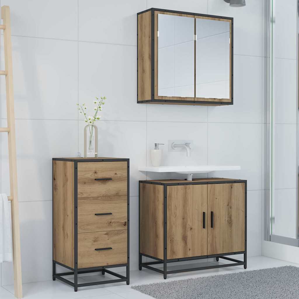 Sideboard Artisan Egetræ 35.5 x 35 x 76 cm