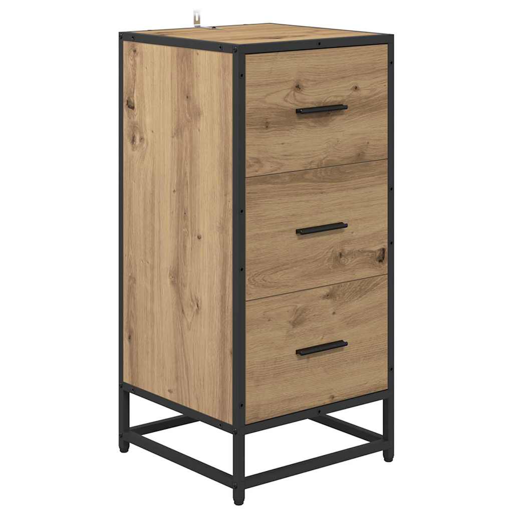 Sideboard Artisan Egetræ 35.5 x 35 x 76 cm