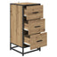 Sideboard Artisan Egetræ 35.5 x 35 x 76 cm