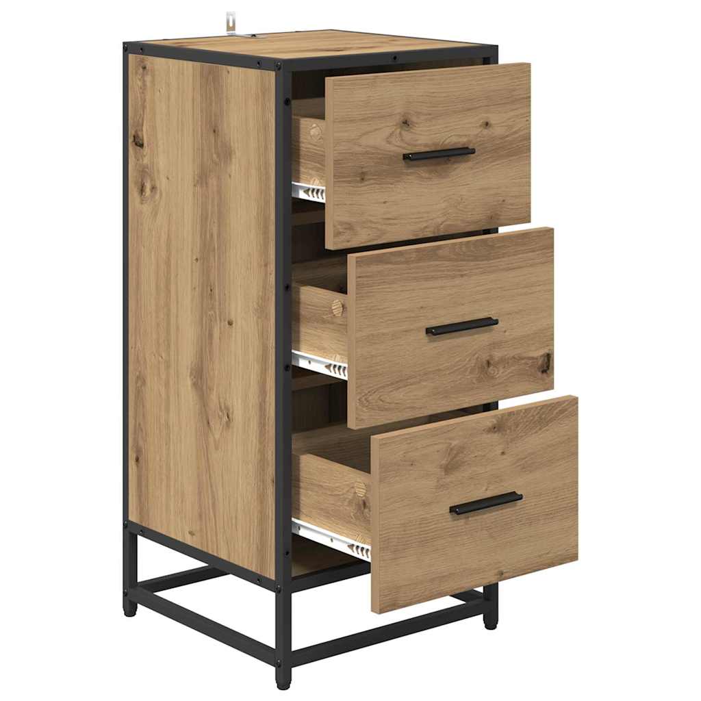Sideboard Artisan Egetræ 35.5 x 35 x 76 cm