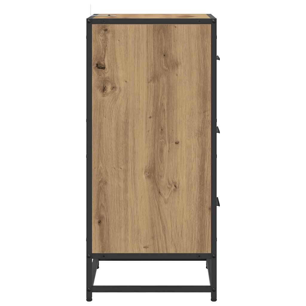 Sideboard Artisan Egetræ 35.5 x 35 x 76 cm