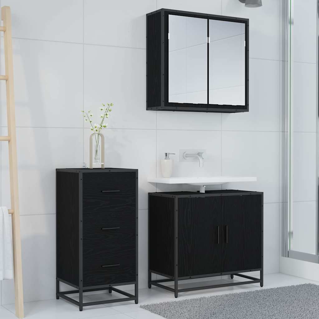 Sideboard Sort eg 35.5 x 35 x 76 cm