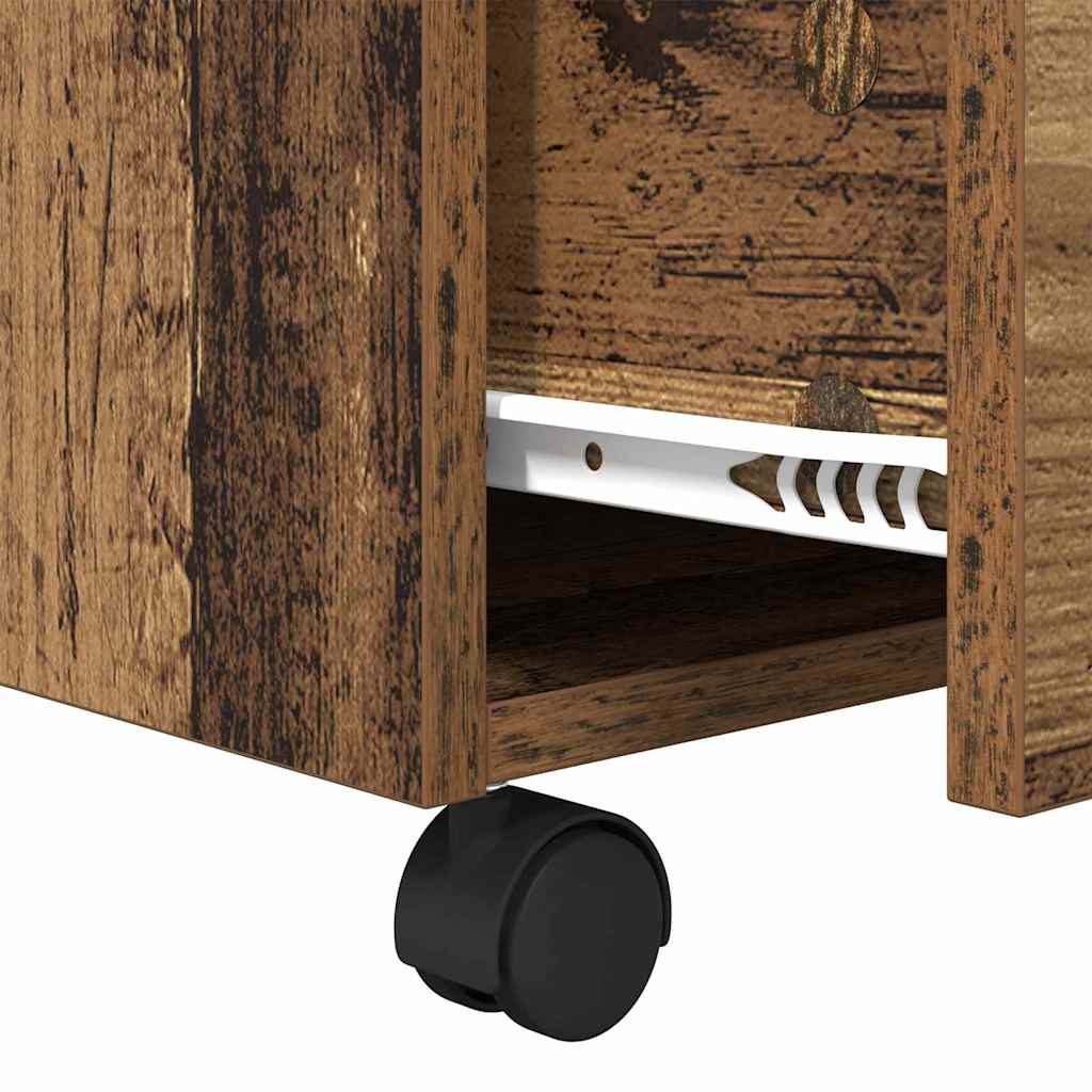 Sofabord Gammelt træ 55 x 55 x 45cm Konstrueret træ