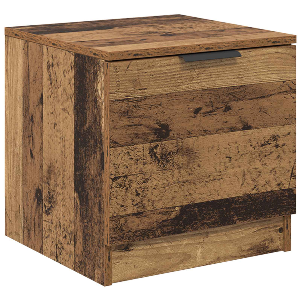 Sengeskab 2 stk. Gammelt træ 40 x 39 x 40 cm Konstrueret træ