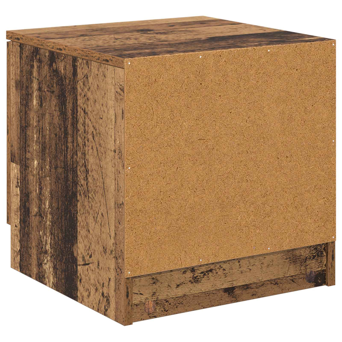 Sengeskab 2 stk. Gammelt træ 40 x 39 x 40 cm Konstrueret træ