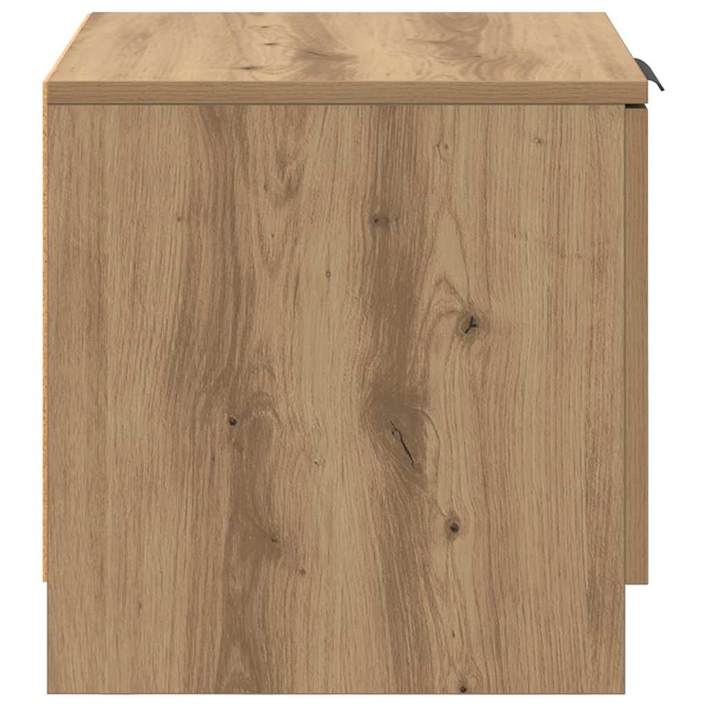 Sengeskab 2 stk. Artisan Egetræ 40 x 39 x 40 cm Konstrueret træ