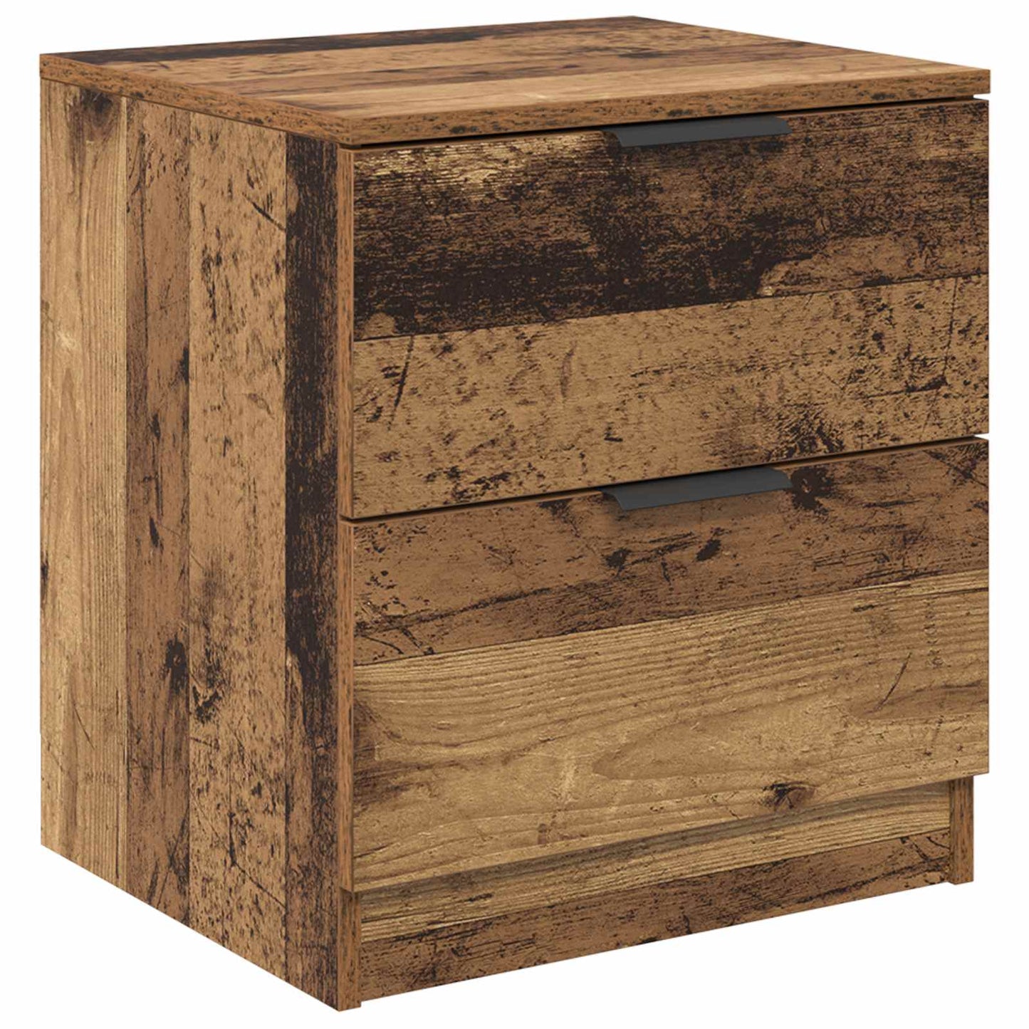 Natskab 2 stk. Gammelt træ 45 x 39 x 50cm Konstrueret træ