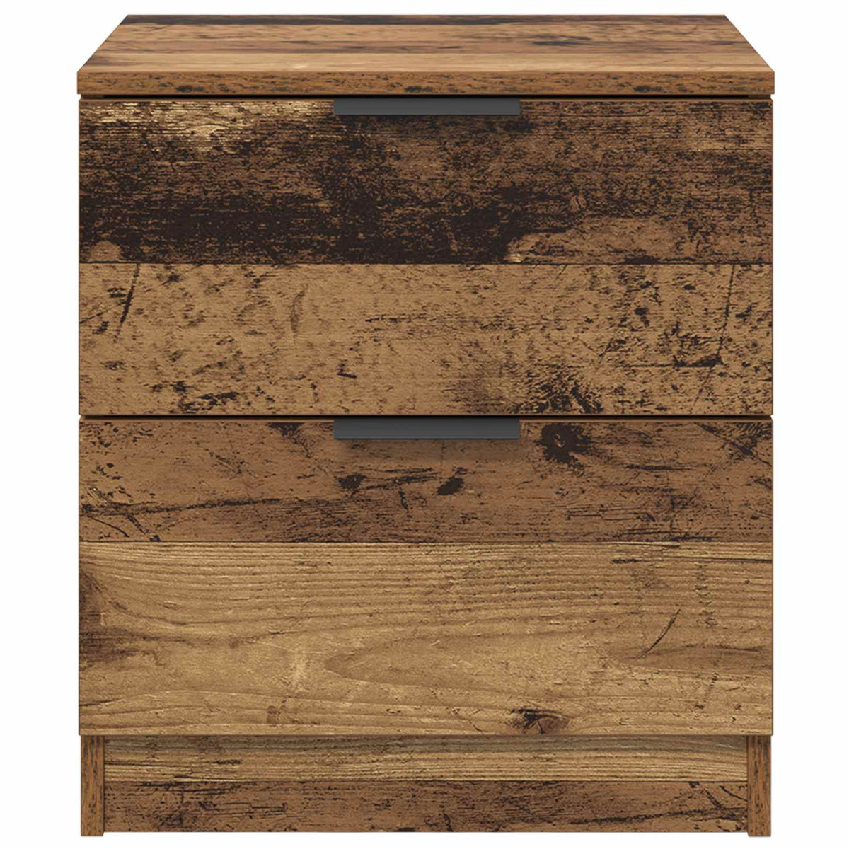 Natskab 2 stk. Gammelt træ 45 x 39 x 50cm Konstrueret træ