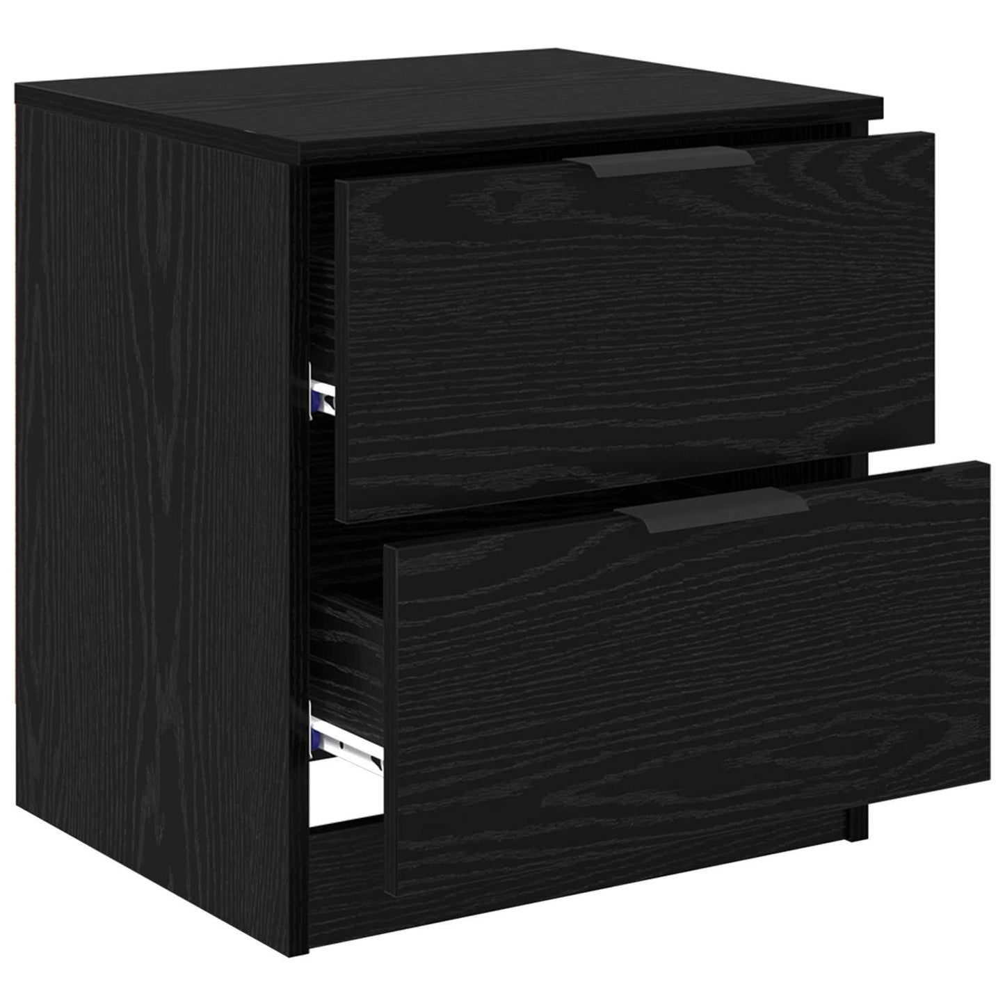 Natskab 2 stk. Sort eg 45 x 39 x 50cm Konstrueret træ