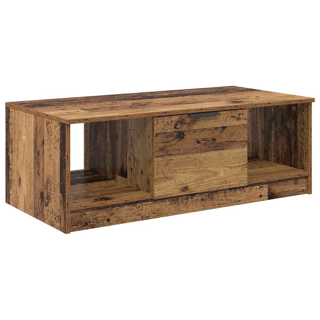 Sofabord Gammelt træ 102 x 50 x 36cm Konstrueret træ