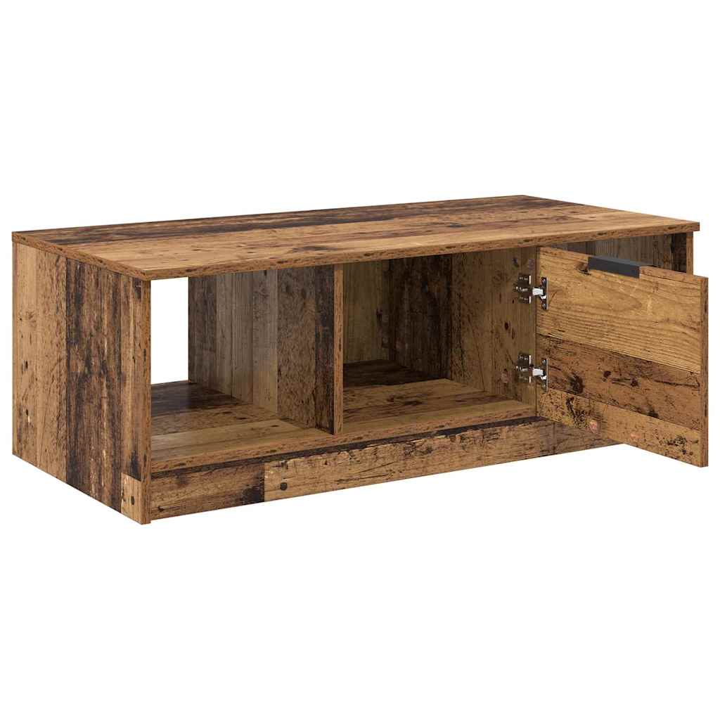 Sofabord Gammelt træ 102 x 50 x 36cm Konstrueret træ