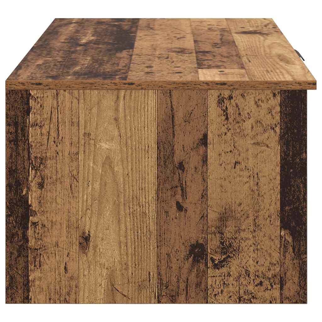 Sofabord Gammelt træ 102 x 50 x 36cm Konstrueret træ