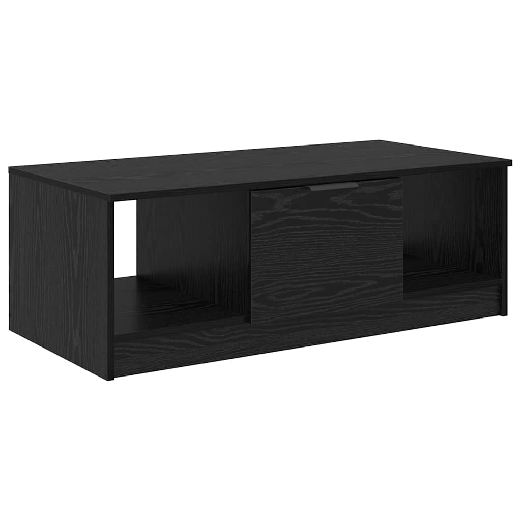 Sofabord Sort eg 102 x 50 x 36cm Konstrueret træ