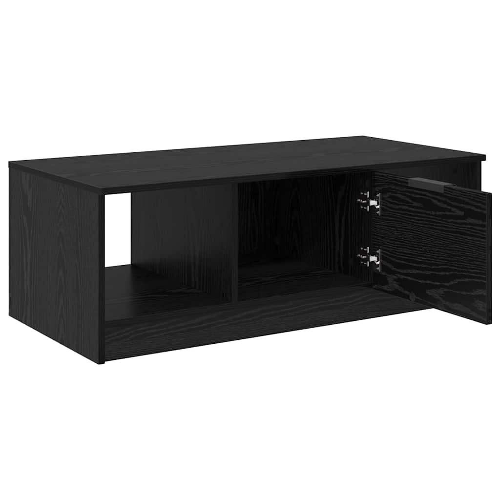 Sofabord Sort eg 102 x 50 x 36cm Konstrueret træ