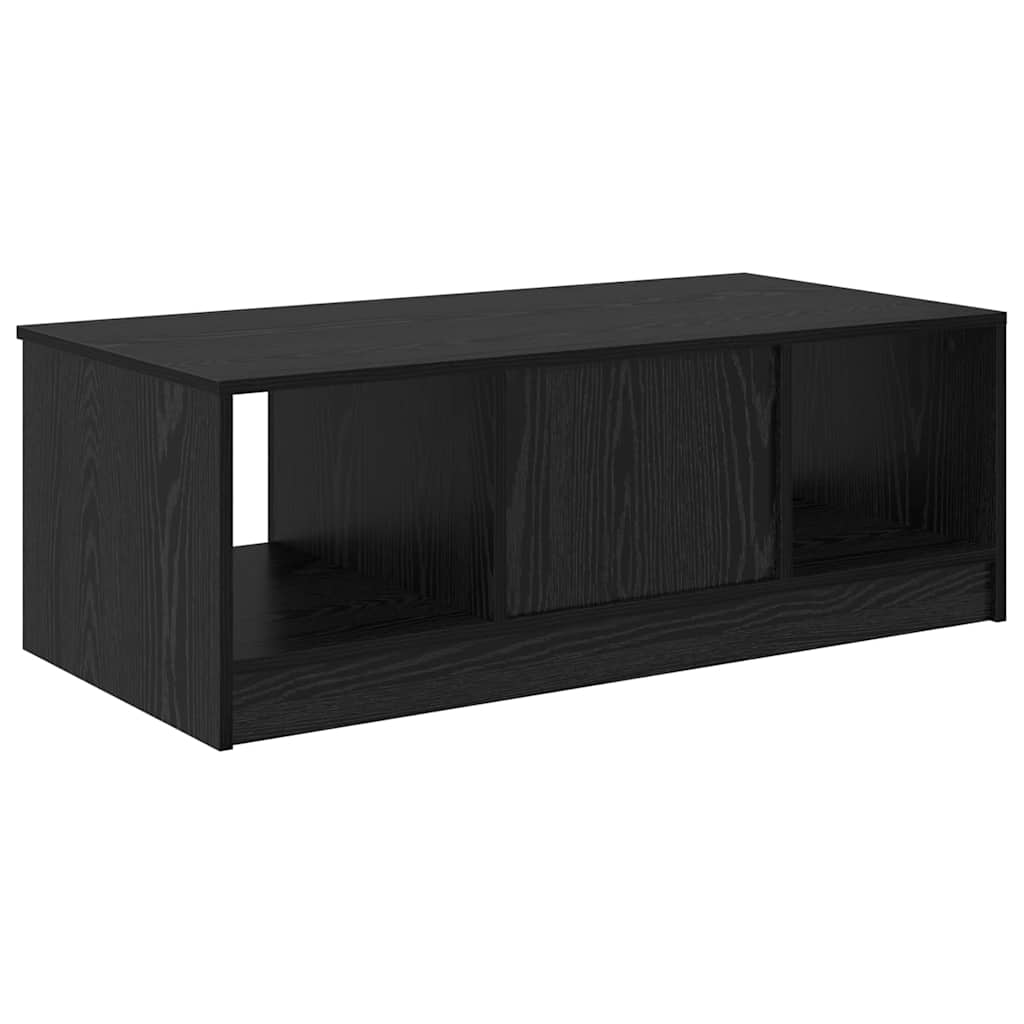 Sofabord Sort eg 102 x 50 x 36cm Konstrueret træ