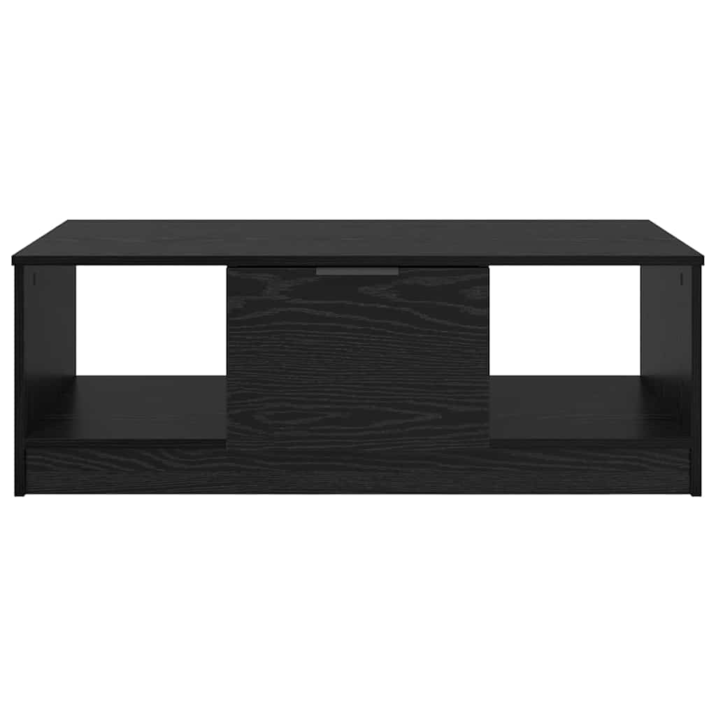 Sofabord Sort eg 102 x 50 x 36cm Konstrueret træ