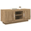 TV-skab 102 x 35 x 45 cm Artisan Egetræ Konstrueret træ