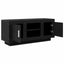 TV-skab 102 x 35 x 45 cm Sort eg Konstrueret træ