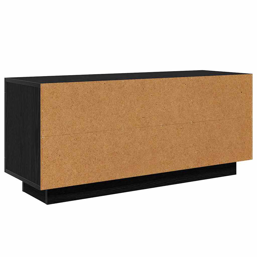 TV-skab 102 x 35 x 45 cm Sort eg Konstrueret træ