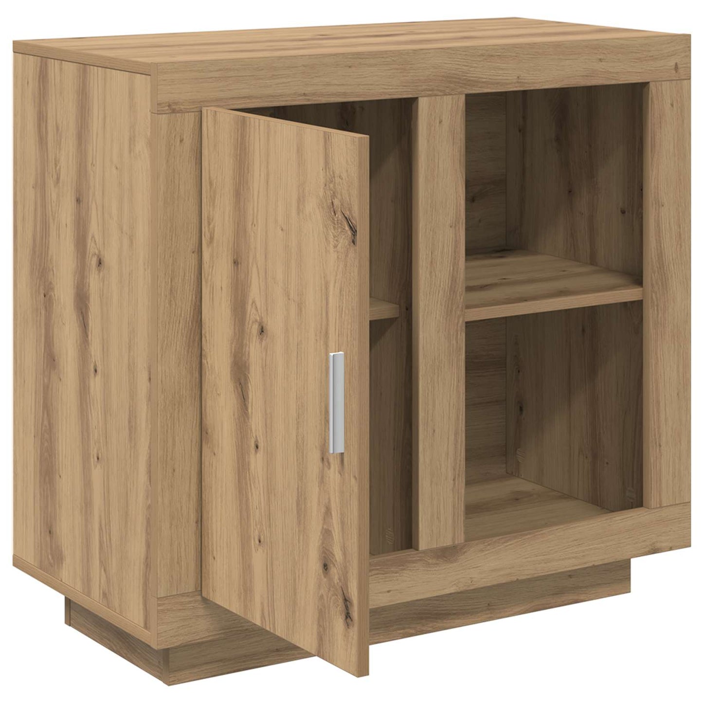 Sideboard Artisan Egetræ 80 x 40 x 75 cm Konstrueret træ