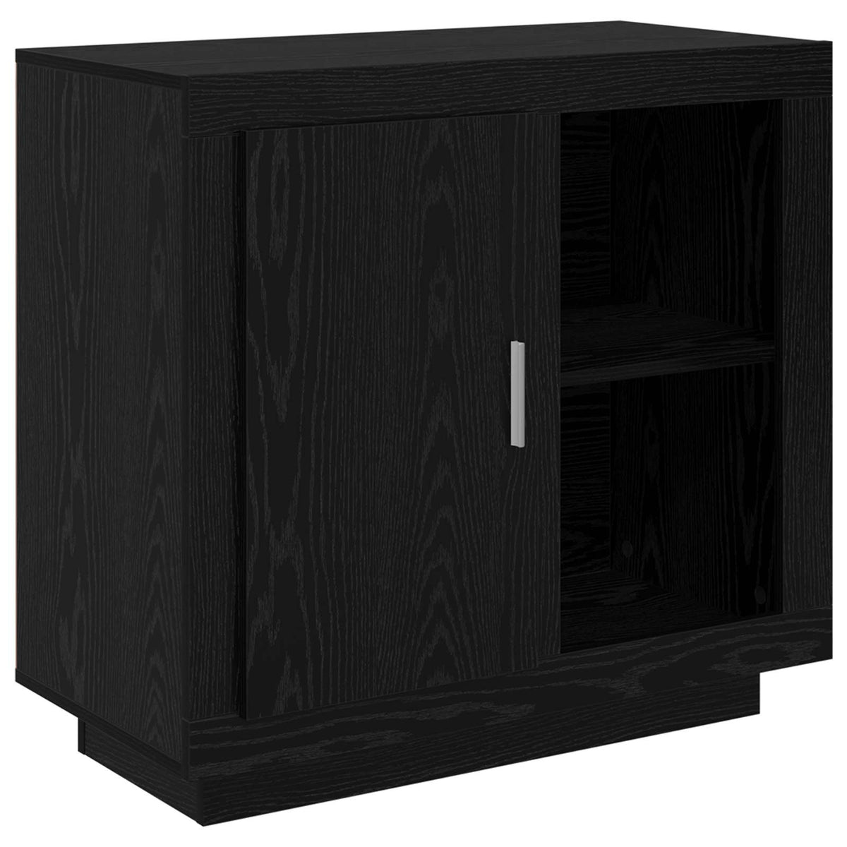 Sideboard Sort eg 80 x 40 x 75 cm Konstrueret træ